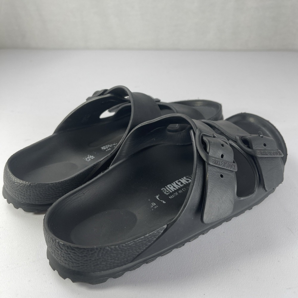 Birkenstock Arizona Eva Essentials Sandals Womens Black Buckle Slide Shoes US 9 - Picture 6 of 11